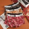 Cotton Man Sexy GTPK Underpants Comfortable Breathable Underwear Boxer